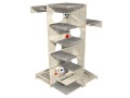 wieża drapak dla kota EDWARD przekrój