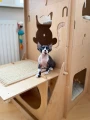 ELF HOME z DRAPAKIEM M – luksusowy mebel dla kota