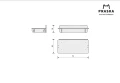ShelfClassic (FORME) półka na ścianę dla kota