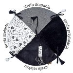 MATA CATLANDIA B -  mata sensoryczna dla kota | wybierz tkaninę