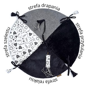 MATA CATLANDIA B -  mata sensoryczna dla kota | wybierz tkaninę