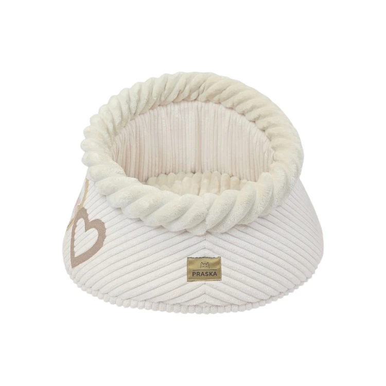 HIDE'IN GOODY LOVE NATURAL – legowisko premium dla kota i pieska | Ø 50 cm
