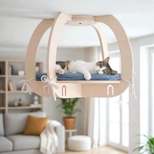 CIRCLE L – półka na sufit dla kota