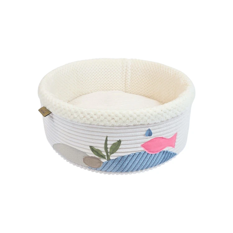 GNIAZDKO AQUA PREMIUM – legowisko dla kota i pieska | Ø 45 cm