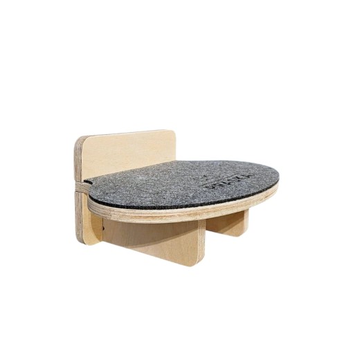 DRAPAK STOPIEŃ OVAL 30x20 cm - półka na ścianę dla kota