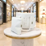 Torba OREA z kosmetyczką  | premium soft tote | PRASKA HOME | wybierz tkaninę