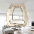 Półka dla kota na sufit | park linowy dla kota | designerska półka CIRCLE XL