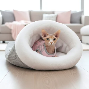 COCO cat bed │ luxurious, warm sleeping tunnel | available variants