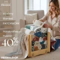- 40% KOCYK PATCHWORK NIESPODZIANKA