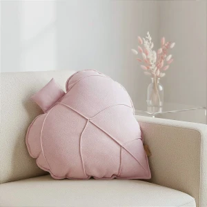 Decorative LEAF Pillow | elegant interior accessory | choose color