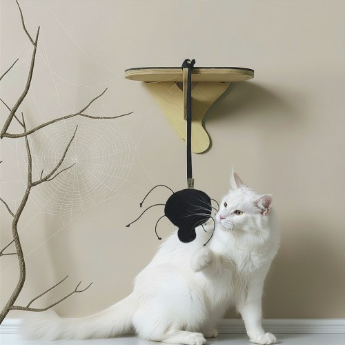 Pająk Harry | Wisząca zabawka dla kota i dekoracja do produktów PRASKA