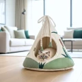 CAT CAB FOREST – stabilna budka dla kota i małego psa | Ø50