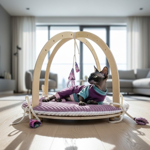 ARENA TWIST DZIEŃ – sensoryczny plac zabaw dla kota