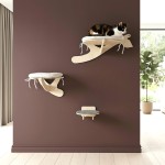 Drapak dla kota na ścianę | zestaw półek dla kota | ZESTAW 1 | dostępne warianty