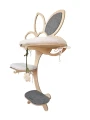 STOKROTKA TRIO | mebel - ścienny drapak dla kota premium