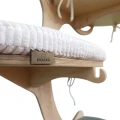 STOKROTKA TRIO z gniazdkiem | mebel - ścienny drapak dla kota premium