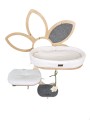 STOKROTKA TRIO z gniazdkiem | mebel - ścienny drapak dla kota premium