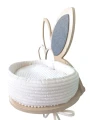 STOKROTKA TRIO z gniazdkiem | mebel - ścienny drapak dla kota premium