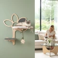 STOKROTKA DUO | ścienny drapak dla kota premium