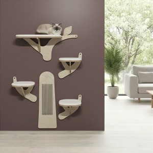 Drapak DRZEWKO AKACJA ARTE  na ścianę dla kota | dostępne warianty