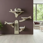 ARTE BEECH TREE scratching post for cats on the wall | available variants