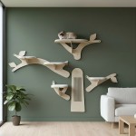 Drapak DRZEWKO PLATAN  ARTE  na ścianę dla kota | dostępne warianty