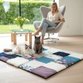 MATA PATCHWORK dla kota i psa - 120 x 120 cm