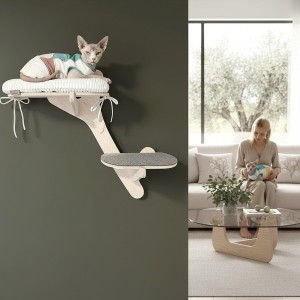 Półka na ścianę dla kota - GAŁĄŹ OLIWKA  | dostępne warianty