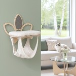 Półka na ścianę  dla kota STOKROTKA SOLO z legowiskiem i hamakiem | dostępne warianty