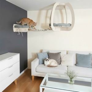 Drapak ścienny dla kota SKY PARK | półki na ścianę dla kota | dostępne warianty