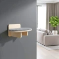 Drapak STOPIEŃ OVAL 30×20 cm | półka na ścianę dla kota