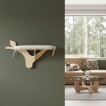 Półka na ścianę dla kota GAŁĄŹ F z legowiskiem | dostępne warianty