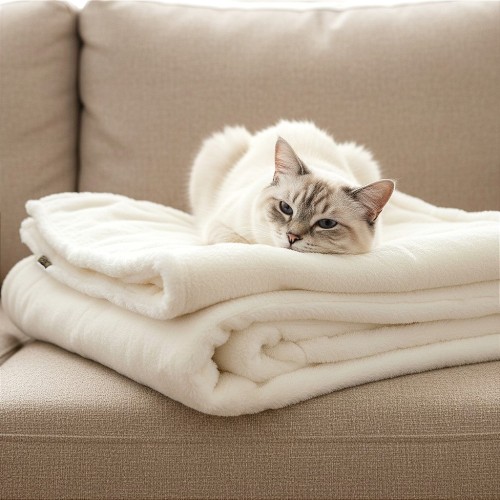 KOC PUFFY | ciepły koc premium | krótki włos