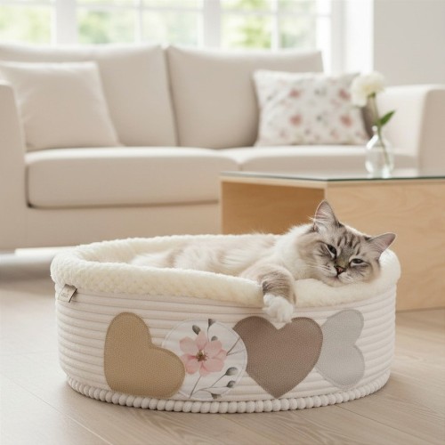 Legowisko dla kota LOVE NATURAL | stabilne gniazdko |