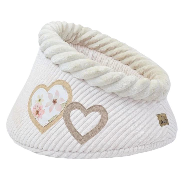 HIDE'IN GOODY LOVE NATURAL – legowisko premium dla kota i pieska | Ø 50 cm