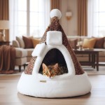 Budka dla kota CAT CAB IGLOO | domek dla kota | stabilna 