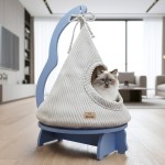 Budka dla kota CAT CAB SWING | domek dla kota | miękka, wisząca  | dostępne warianty