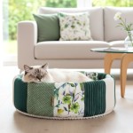 Legowisko dla kota PATCHWORK FOREST | stabilne gniazdko | dostępne warianty