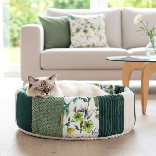 Legowisko dla kota PATCHWORK FOREST | stabilne gniazdko