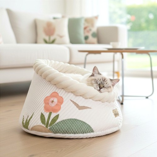 Legowisko dla kota HIDE'IN GOODY GARDEN średnica 50 cm