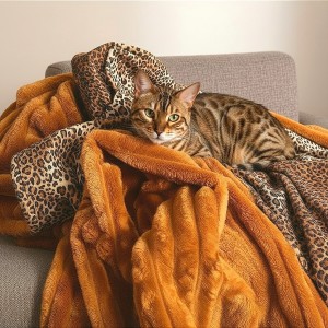 Luksusowy koc dwustronny LUNO | ciepły, miękki w dotyku | dostępne warianty