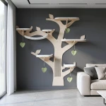 WILLOW TREE Scratching Post  for a wall for cats | available variants