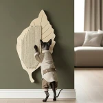 LEAF scratching post for the wall for cats | available variants