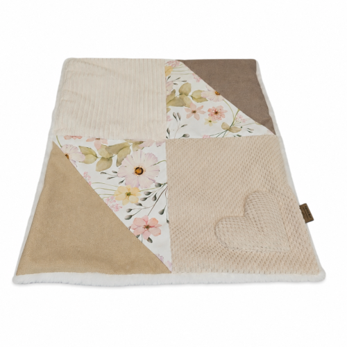 KOCYK CHMURKA | Miękki kocyk dla kota 50 × 60 cm | patchwork
