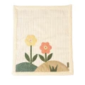 Koc dla kota GARDEN | elegancki kocyk 50x 60 z aplikacjami 3D