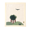 Koc dla kota FOREST | elegancki kocyk 50x 60 z aplikacjami 3D