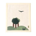 Koc dla kota FOREST | elegancki kocyk 50x 60 z aplikacjami 3D