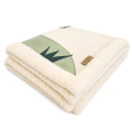 Koc dla kota FOREST | elegancki kocyk 50x 60 z aplikacjami 3D