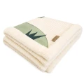 Koc dla kota FOREST | elegancki kocyk 50x 60 z aplikacjami 3D