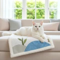 Kocyk AQUA | miękki, elegancki z aplikacją 3D